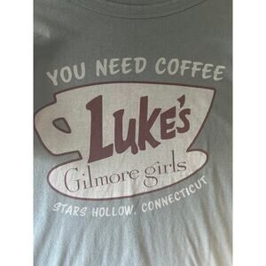 Gilmore Girls Luke's Diner Graphic T Shirt Women's Size Medium